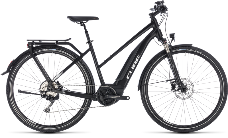 DO NOT USE 2018 Cube Touring Pro 400 Step-Through Hybrid Bike Black