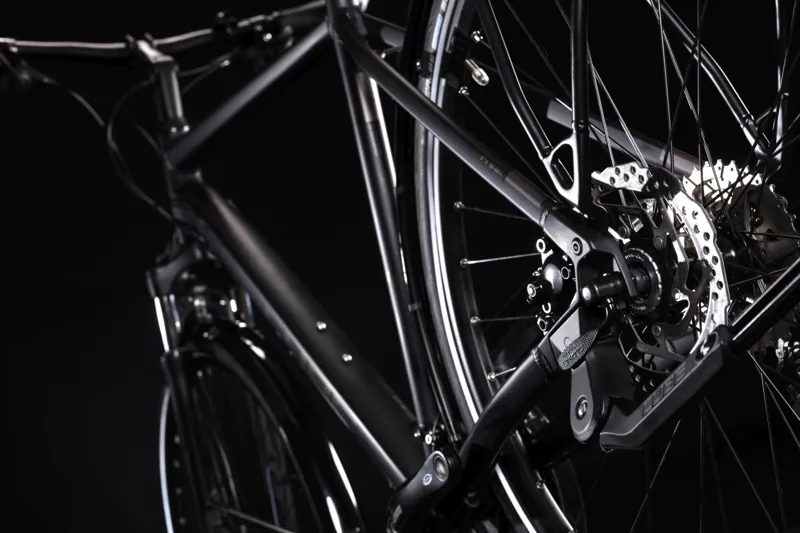 2019 Cube Touring Exc Easy Entry Hybrid Bike - Black/Brown-4