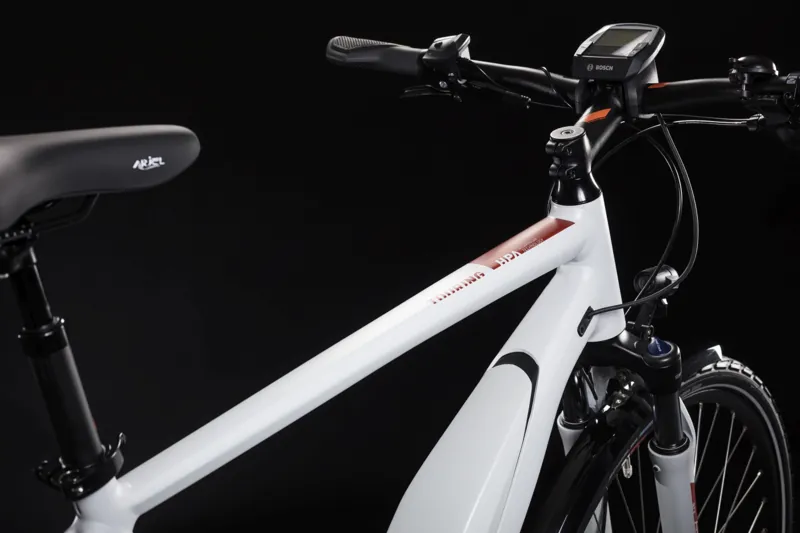 2019 Cube Touring Hybrid 500 Mens Electric Bike - Grey/Orange-2