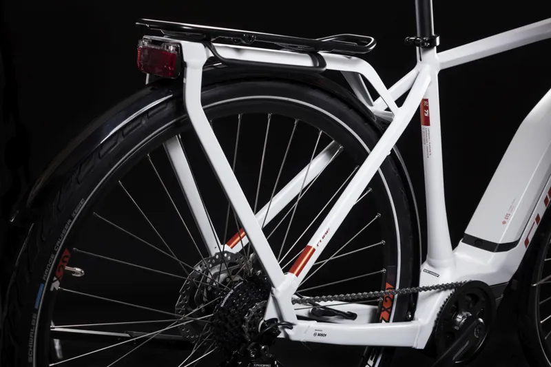 2019 Cube Touring Hybrid 500 Mens Electric Bike - Grey/Orange-4