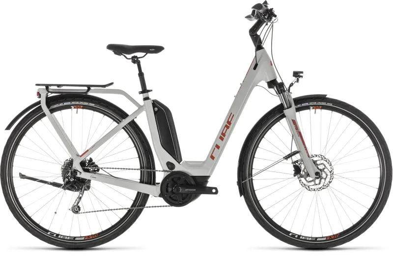 Cube e bike grey orange cheap