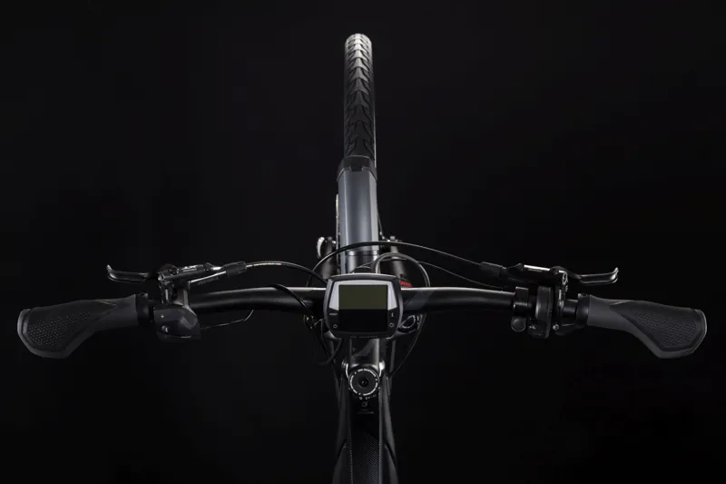 2019 Cube Touring Hybrid SL 500 Kiox Mens Electric Bike - Iridium/Red-1