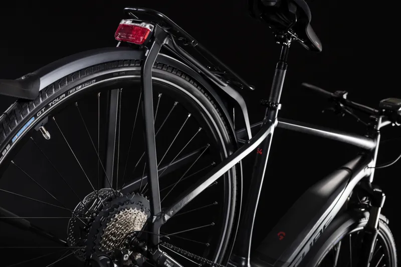 2019 Cube Touring Hybrid SL 500 Kiox Mens Electric Bike - Iridium/Red-4