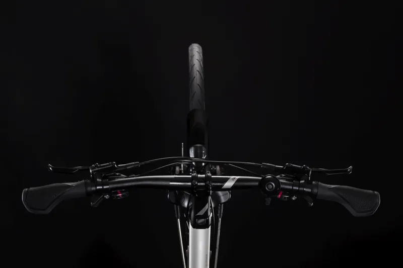 2019 Cube Touring Pro Step-Through Hybrid Bike - Brown/Silver-1