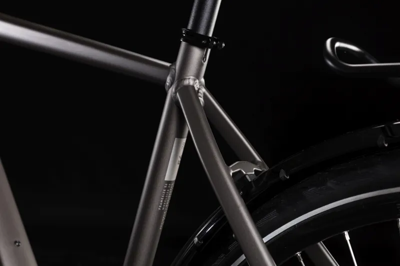 2019 Cube Touring Pro Step-Through Hybrid Bike - Brown/Silver-4