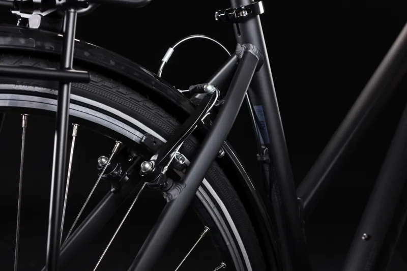 2019 Cube Touring Step-Through Hybrid Bike - Black/Blue-3