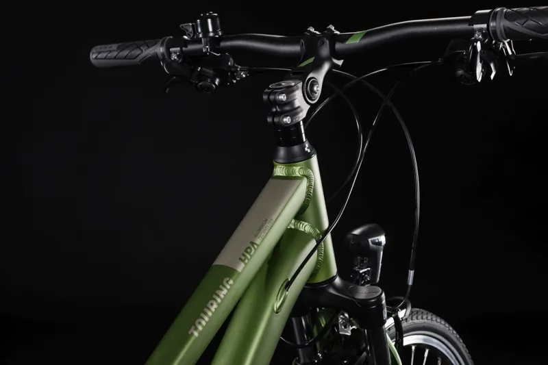 2019 Cube Touring Step-Through Hybrid Bike - Green/Silver-3