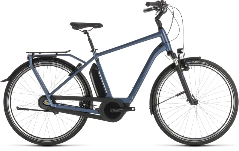 2019 Cube Town Hybrid Exc 500 Electric Bike - Blue