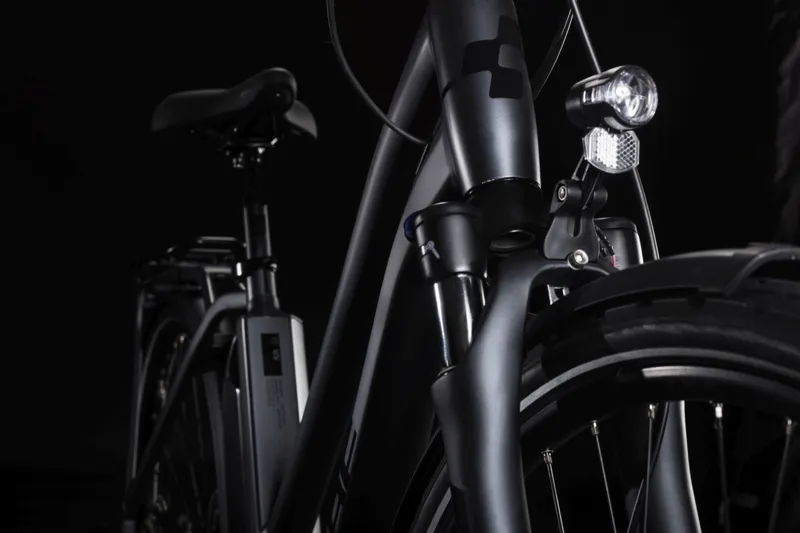 2019 Cube Town Sport Hybrid Pro 500 Easy Entry Electric Bike - Iridium-2