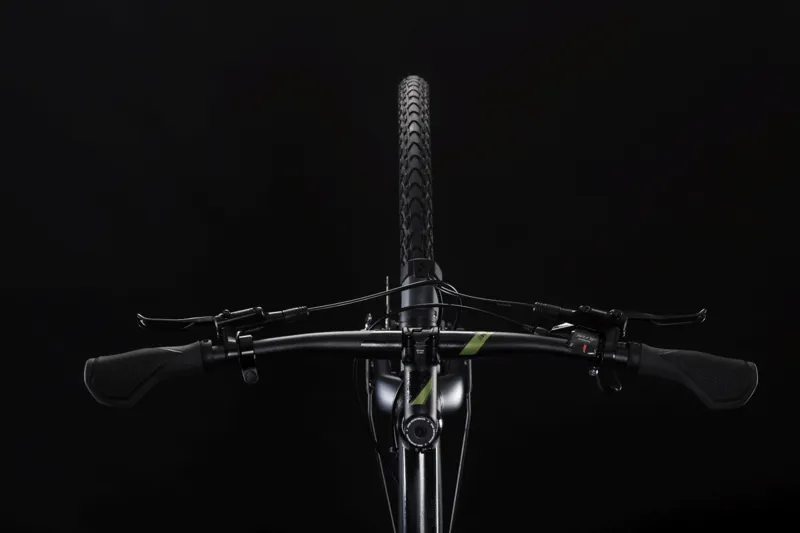 2019 Cube Travel SL Touring Hybrid Bike - Iridium/Green-4