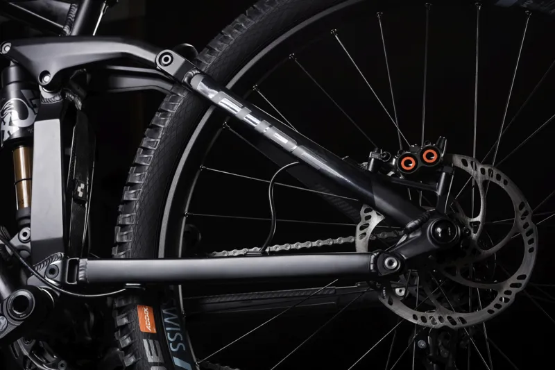 2019 Cube Two15 SL Mens Mountain Bike - Black/Orange-5