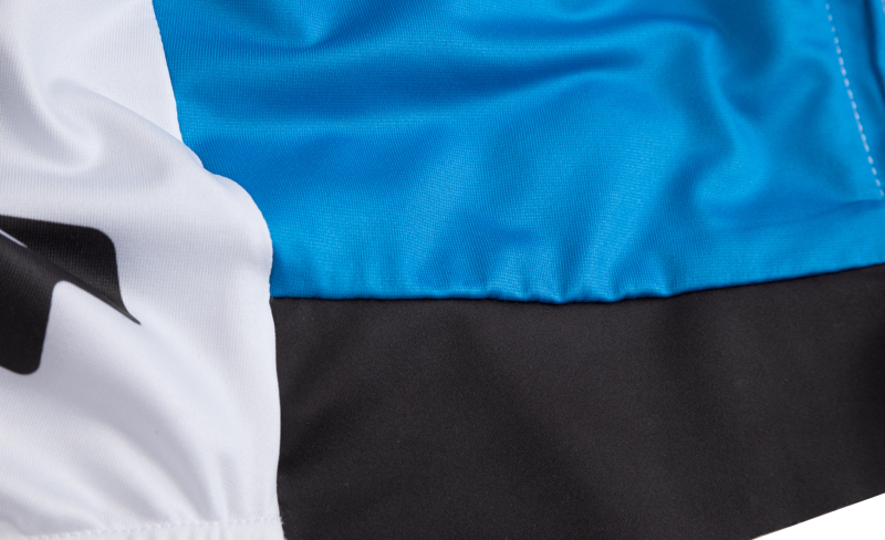 Cube Teamline WLS Short Sleeve Mens Jersey - White/Blue/Red-3