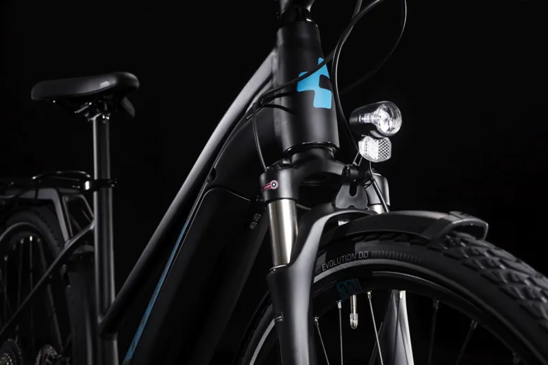 2019 Cube Kathmandu Hybrid Exc 500 Electric Bike Black/Blue