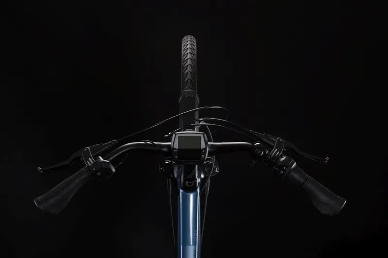 2019 Cube Town Hybrid Exc 400 Easy Entry Electric Bike - Blue-4