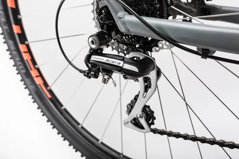 2017 Cube Aim Race Mens Mountain Bike in Grey-8