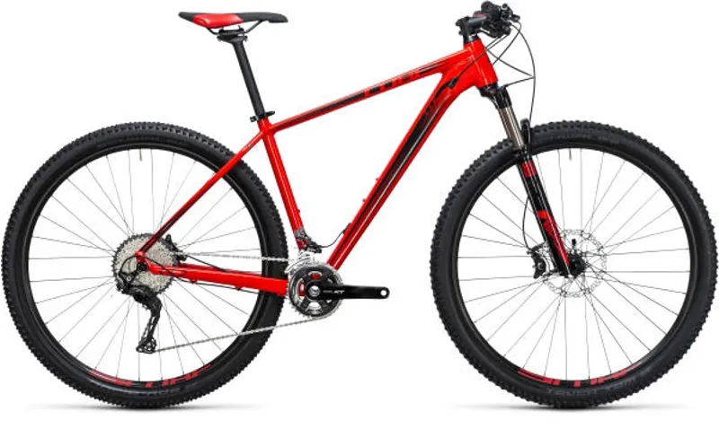 2017 Cube LTD Race Mountain Bike in Red