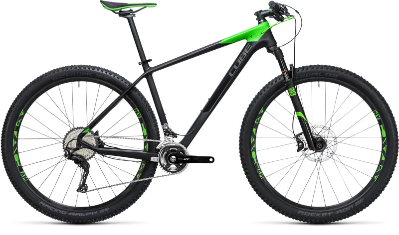 2017 Cube Reaction GTC Race Mens Mountain Bike in Black
