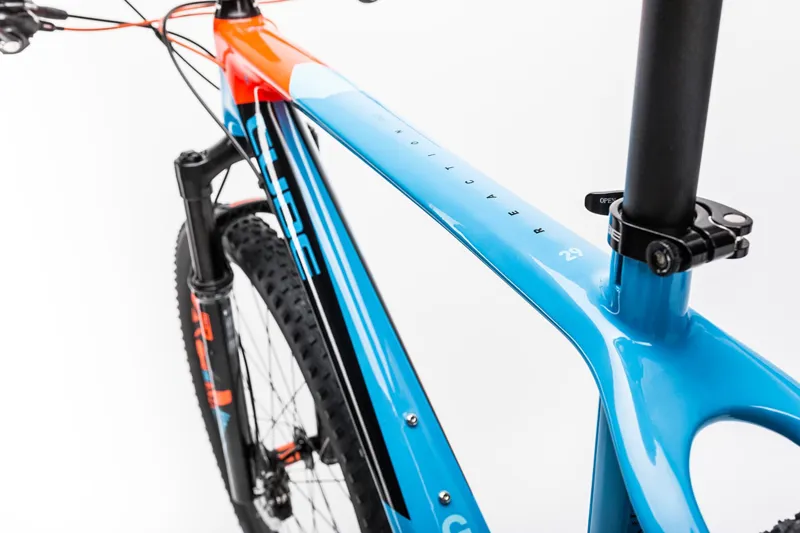 2017 Cube Reaction GTC Race Mens Mountain Bike in Blue-2