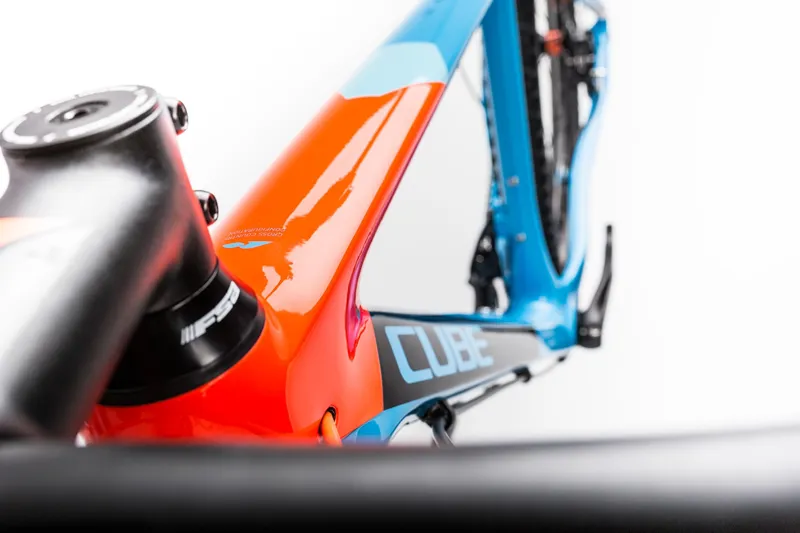 2017 Cube Reaction GTC Race Mens Mountain Bike in Blue-4