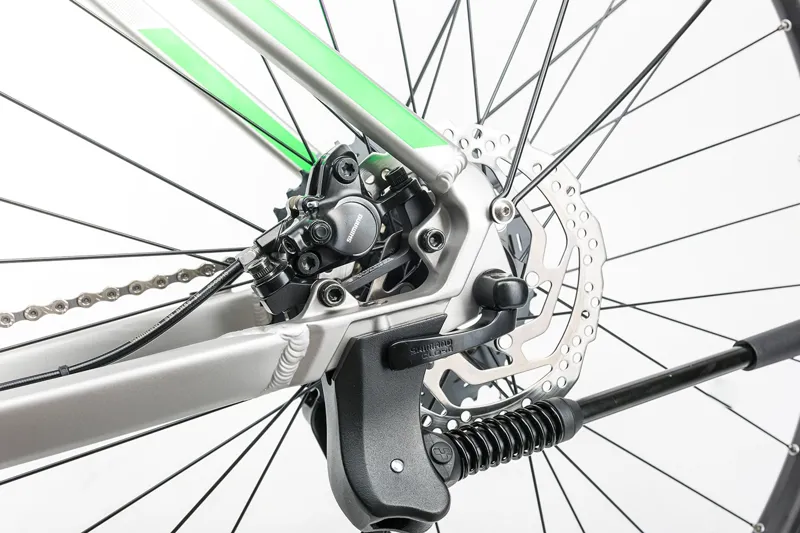 2017 Cube Cross Hybrid Race 500 E Bike in Silver-9