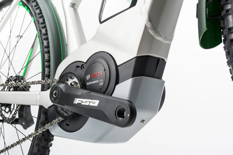 2017 Cube Cross Hybrid Race 500 E Bike in Silver-11