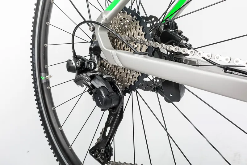 2017 Cube Cross Hybrid Race 500 E Bike in Silver-12