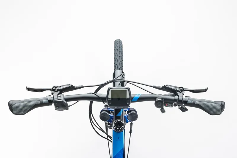 2017 Cube Touring Hybrid 400 Electric Bike - Blue-3