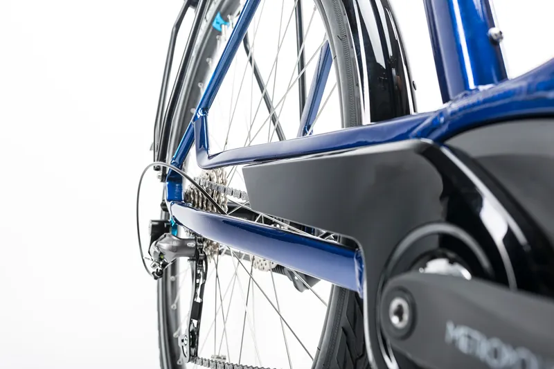 2017 Cube Touring Hybrid 400 Electric Bike - Blue-6