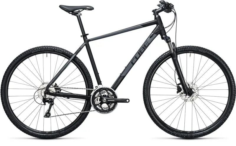 2017 Cube Nature Pro Hybrid Bike - Black