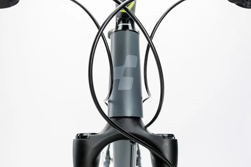 2017 Cube Cross Pro Bike in Grey/Lime-4