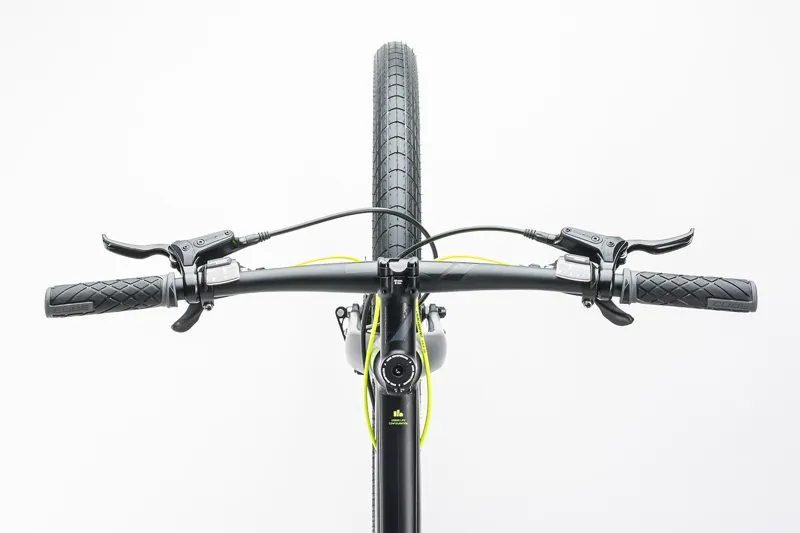 2017 Cube Hyde Urban Bike in Black/Flash Yellow-1