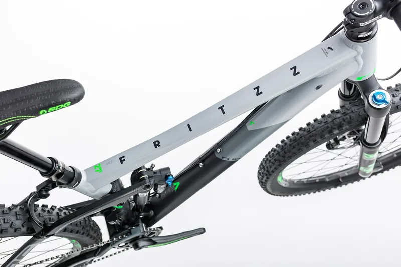 2017 Cube Fritzz 180 HPA 27.5 Race Mountain Bike in Black/Grey-2