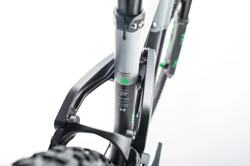 2017 Cube Fritzz 180 HPA 27.5 Race Mountain Bike in Black/Grey-3