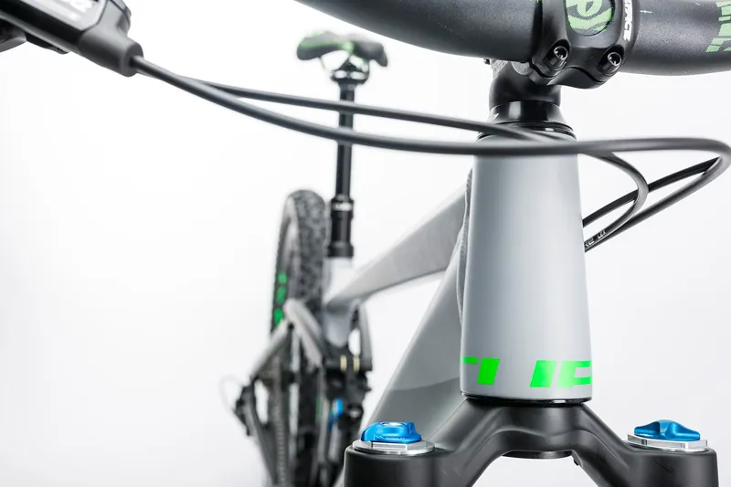 2017 Cube Fritzz 180 HPA 27.5 Race Mountain Bike in Black/Grey-4