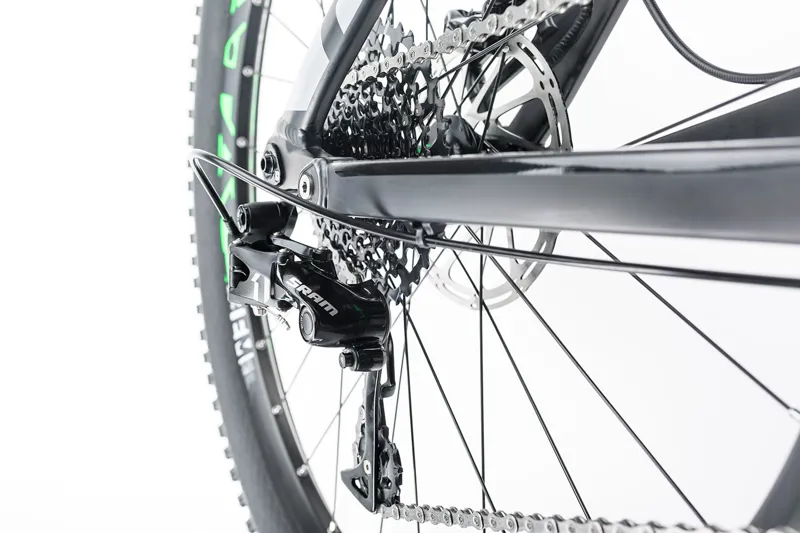 2017 Cube Fritzz 180 HPA 27.5 Race Mountain Bike in Black/Grey-8