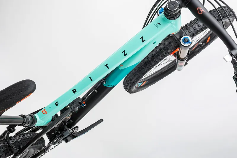 2017 Cube Fritzz 180 HPA 27.5 SL Mountain Bike in Black/Mint-1