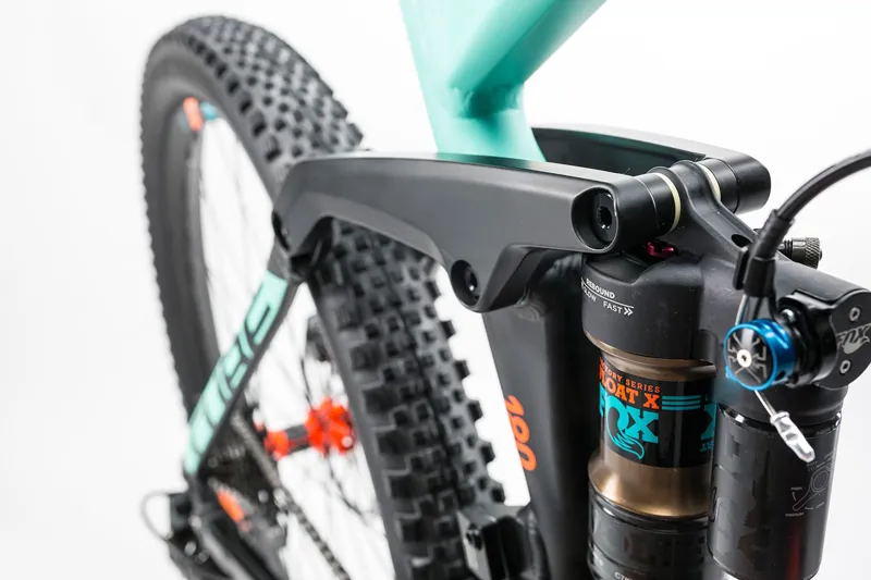 2017 Cube Fritzz 180 HPA 27.5 SL Mountain Bike in Black/Mint-4