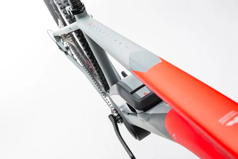 2017 Cube Reaction HPA Pro 500 Hybrid Electric Bike in Grey/Red-4