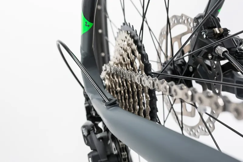 2017 Cube Reaction Hybrid HPA Race 500 E-Bike Grey Green-5