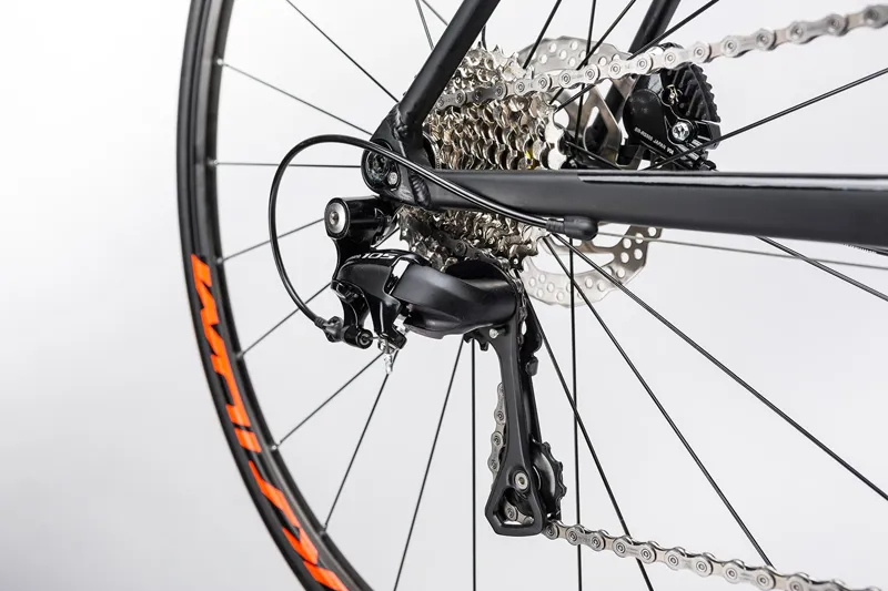 2017 Cube Attain SL Disc Mens Road Bike - Black-9