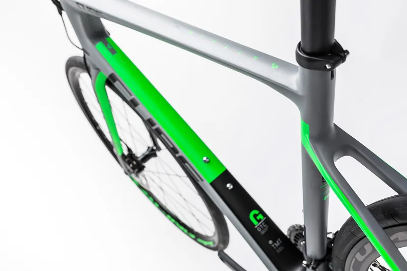 2017 Cube Attain GTC Pro Disc Mens Road Bike in Grey-2