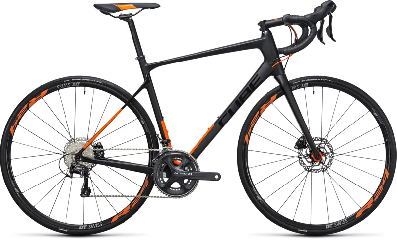 2017 Cube Attain GTC SL Disc Carbon Mens Road Bike Black