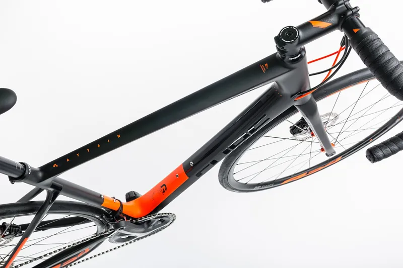 2017 Cube Attain GTC SL Disc Carbon Mens Road Bike - Black-2