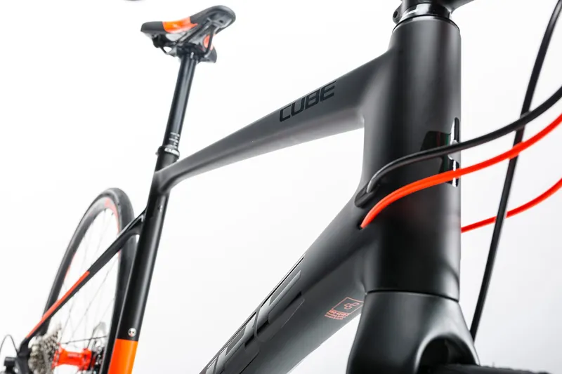 2017 Cube Attain GTC SL Disc Carbon Mens Road Bike - Black-5