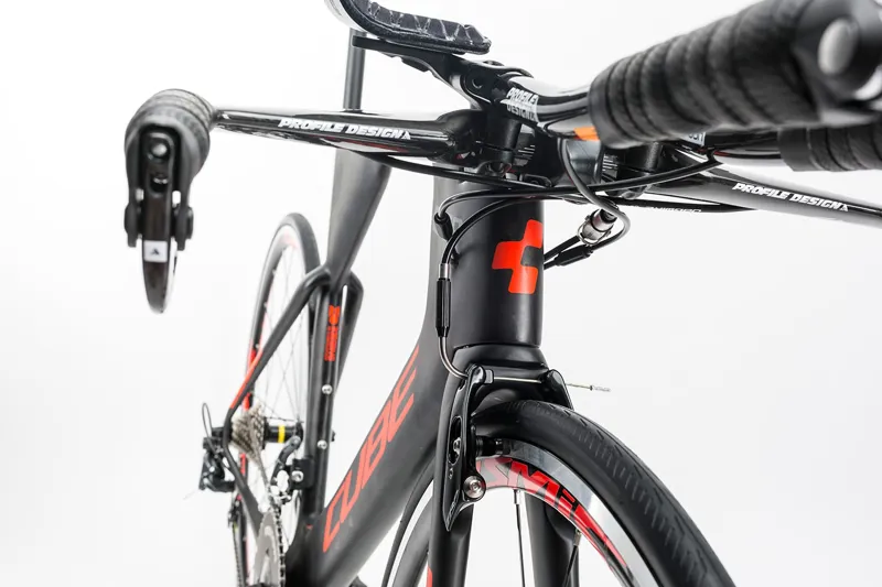 2017 Cube Aerium C:68 Race Mends Road / Triathlon Bike in Black-4