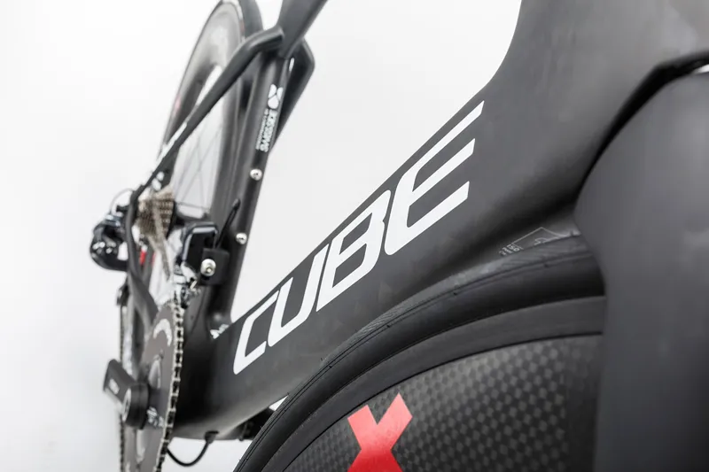 2017 Cube Aerium C:68 SL Hadron Mens Road / Triathlon Bike in Black-5