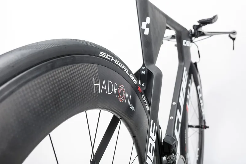 2017 Cube Aerium C:68 SL Hadron Mens Road / Triathlon Bike in Black-9