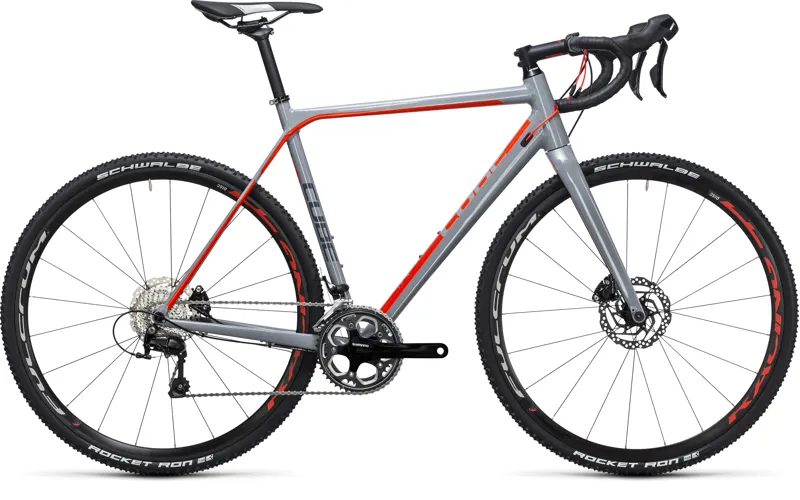 2017 Cube Cross Race Pro Bike Grey/Red