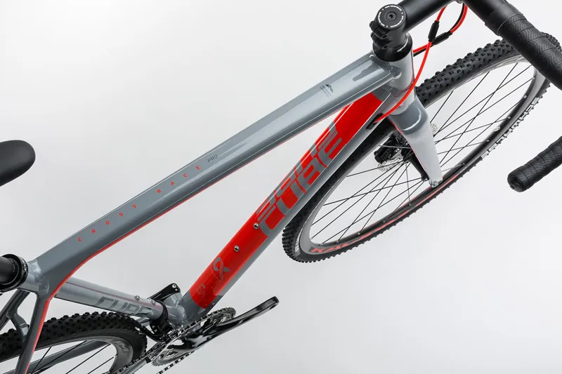 2017 Cube Cross Race Pro Bike Grey/Red-2