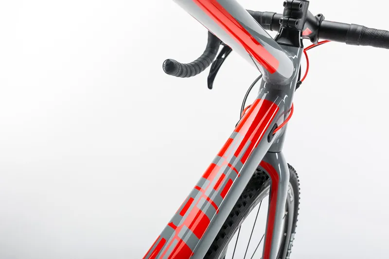 2017 Cube Cross Race Pro Bike Grey/Red-4